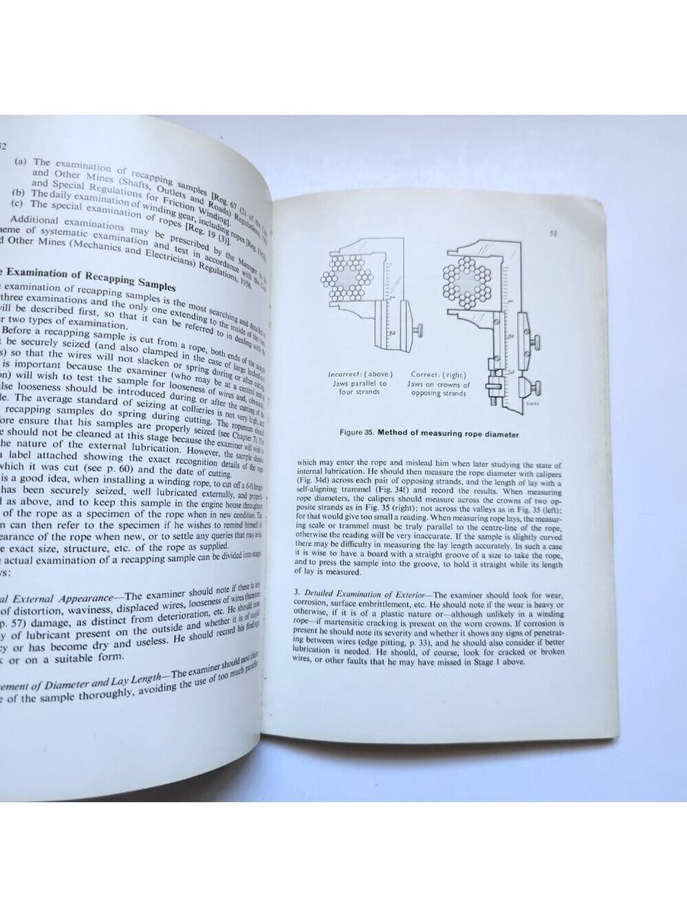 National Coal Board - Ropeman's Handbook 1966 Types of Rope Used for Mining Work - Picture 14 of 14